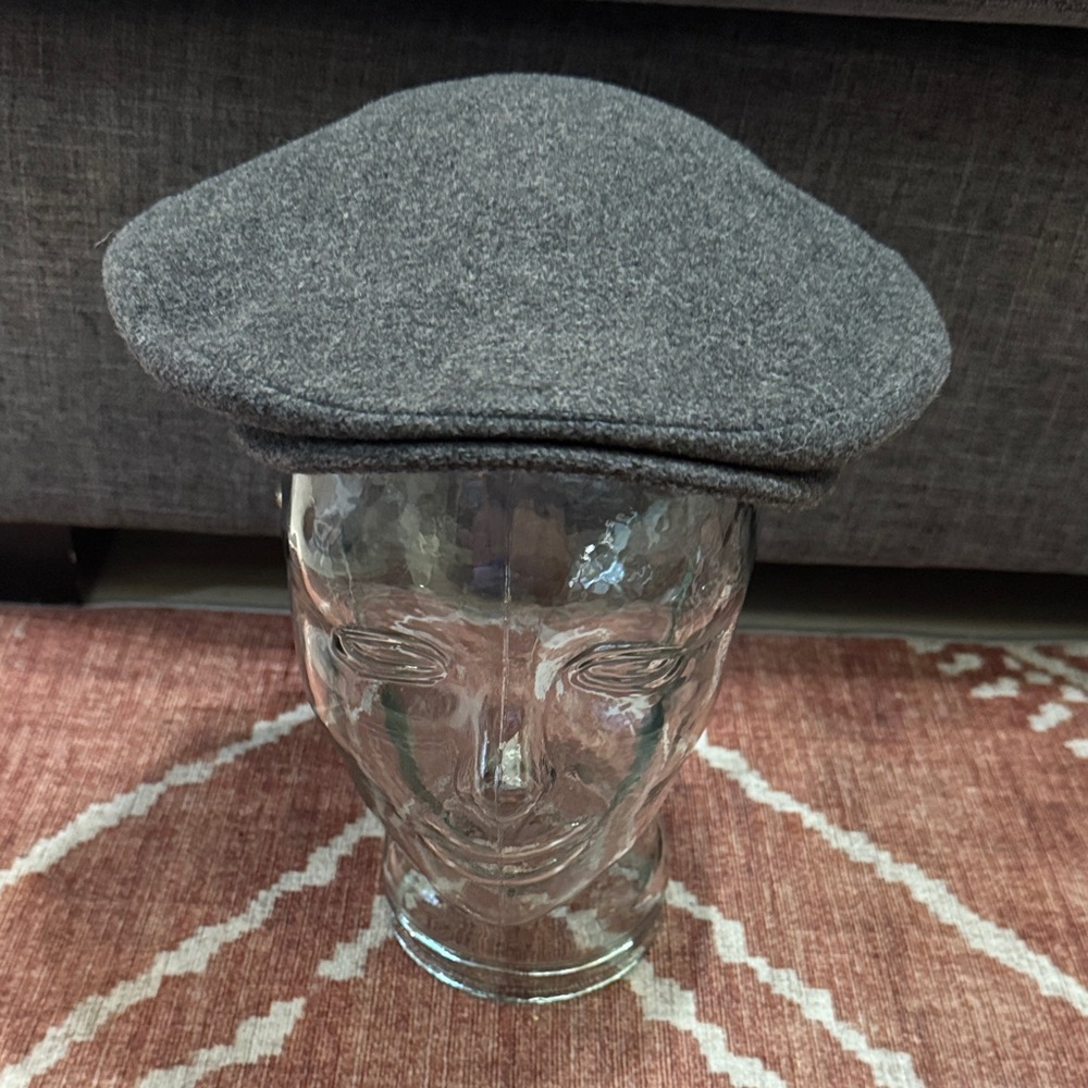 🧢 Borsalino Wool Flat Cap | Made in Italy | Size 60 (L)